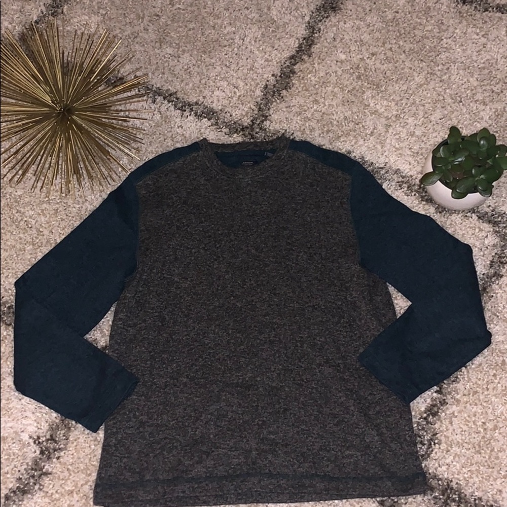MENS: Arrow Green And Gray Sweater